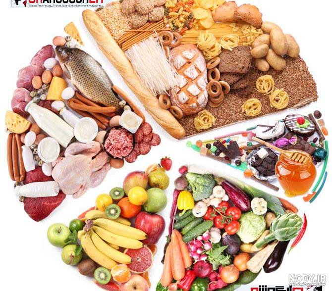 عکس کارتونی غذاهای سالم عکس کارتونی غذاهای سالم