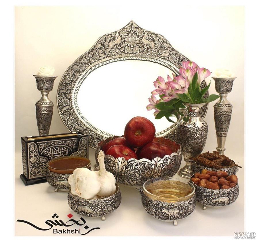 قیمت آینه و شمعدان هفت سین قیمت آینه و شمعدان هفت سین
