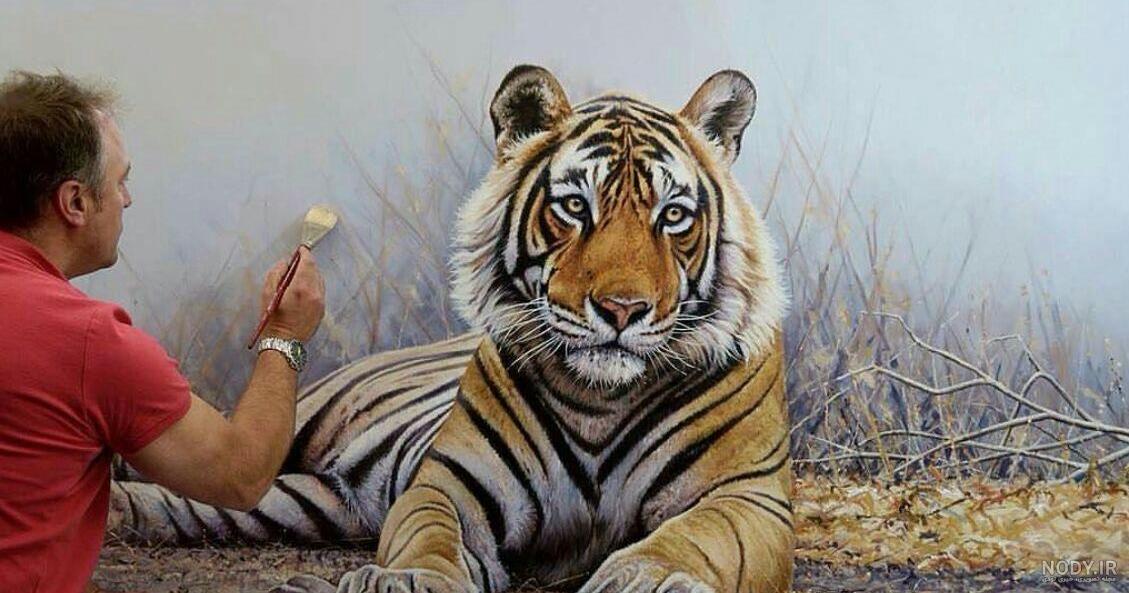 نقاشی ساده رنگی نقاشی ساده رنگی
