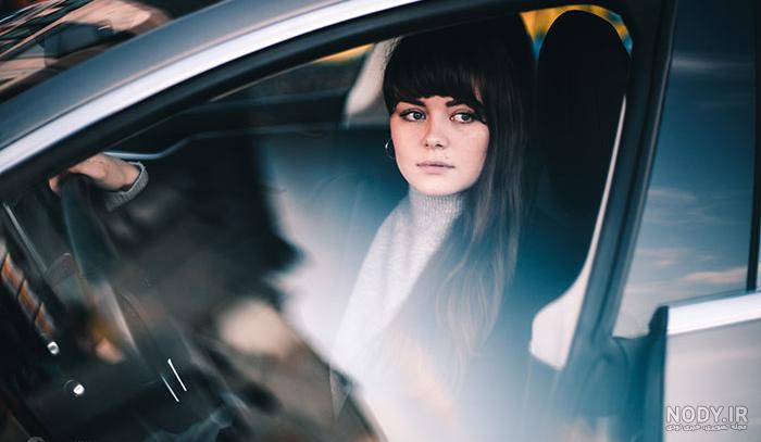ژست عکاسی در ماشین ژست عکاسی در ماشین