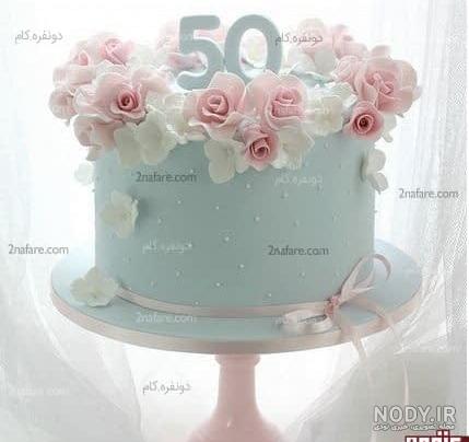 کیک تولد گل گلی
