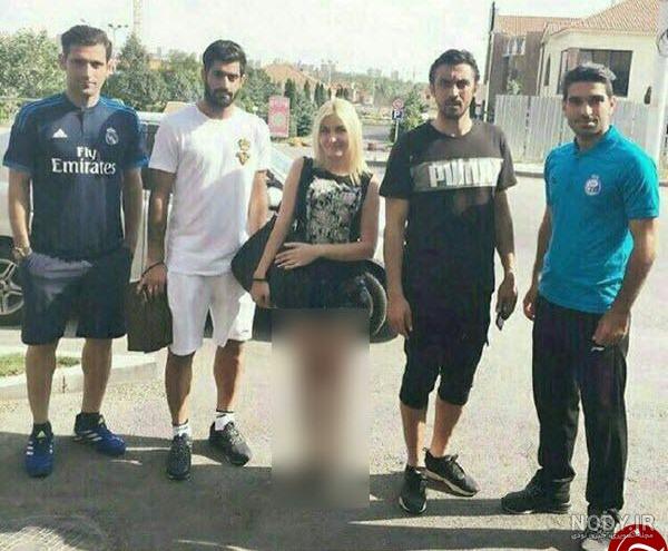 عکس کنعانی زادگان و دوست دخترش