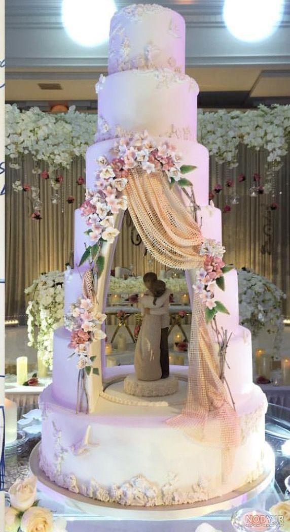 عکس کیک عروس و داماد