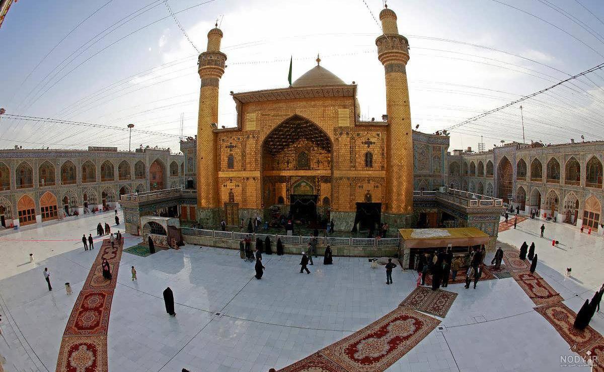 زیباترین تصاویر از حرم امام علی زیباترین تصاویر از حرم امام علی