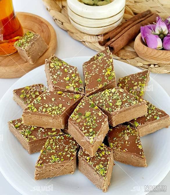 طرز تهیه حلوا لوزی گیلان طرز تهیه حلوا لوزی گیلان