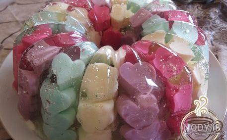 طرز تهیه ژله خرده شیشه توپی طرز تهیه ژله خرده شیشه توپی