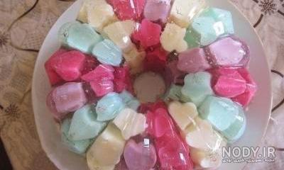 طرز تهیه ژله خرده شیشه توپی طرز تهیه ژله خرده شیشه توپی