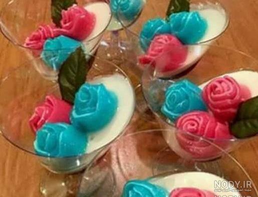 طرز تهیه ژله لیوانی طرز تهیه ژله لیوانی