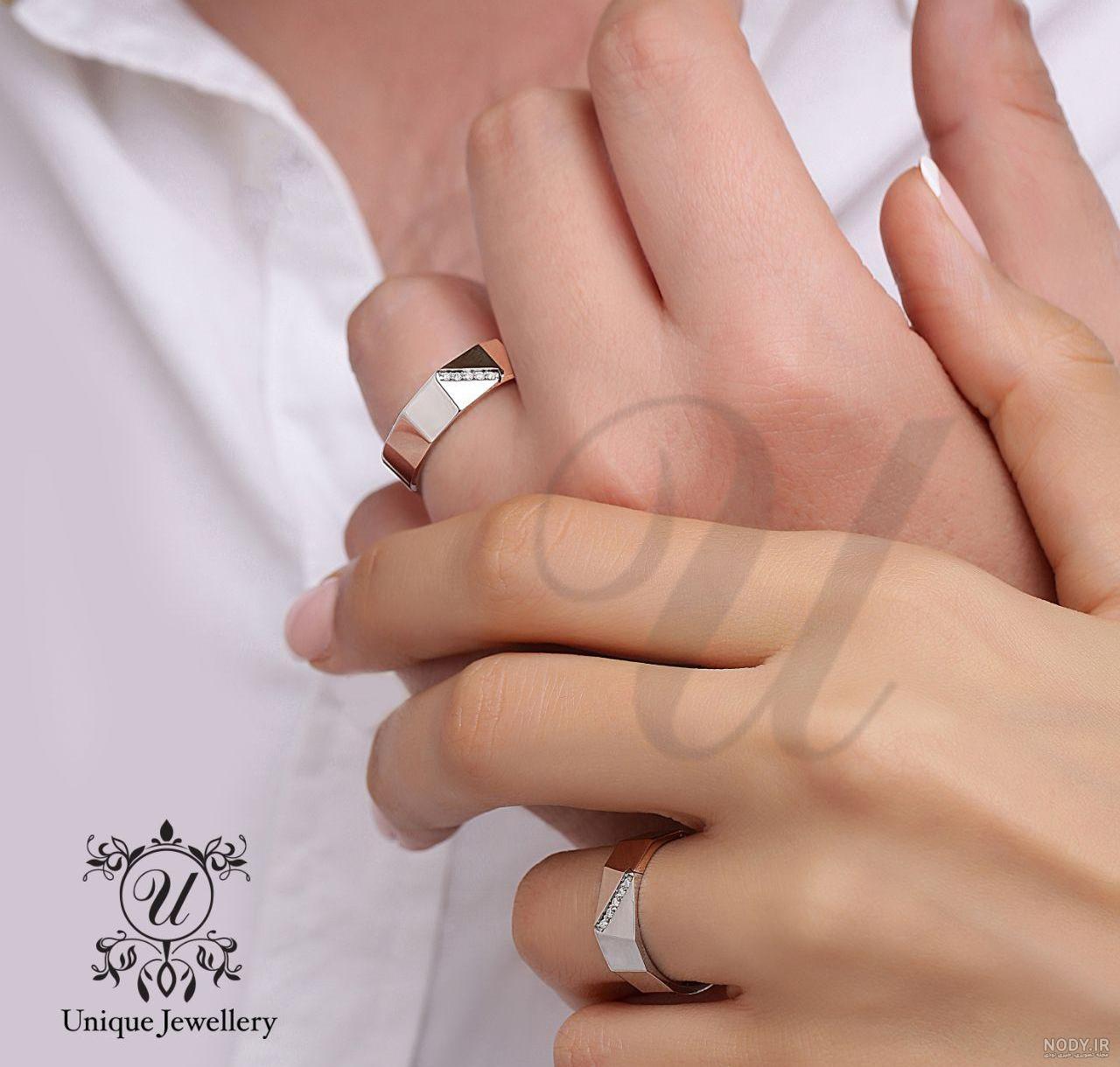 عکس حلقه ازدواج لاکچری عکس حلقه ازدواج لاکچری