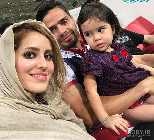 عکس دختر کمال کامیابی نیا در جشن قهرمانی