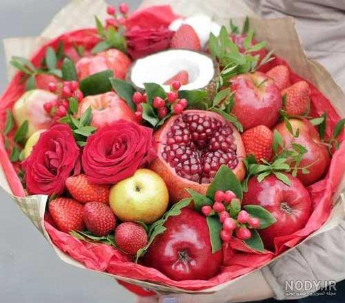 عکس دسته گل شب یلدا