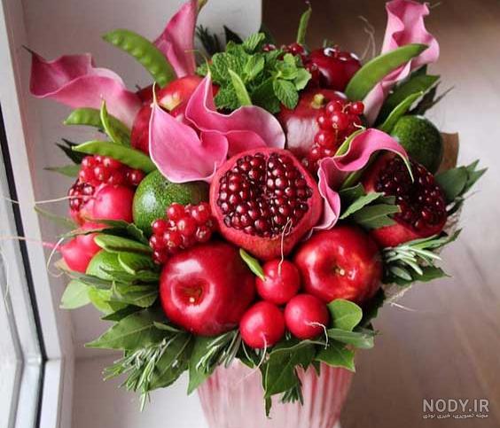 عکس دسته گل یلدا