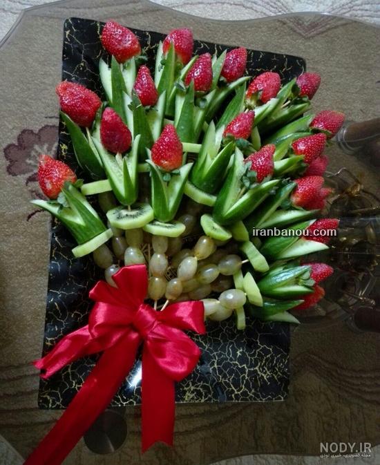 عکس سبد گل با پول