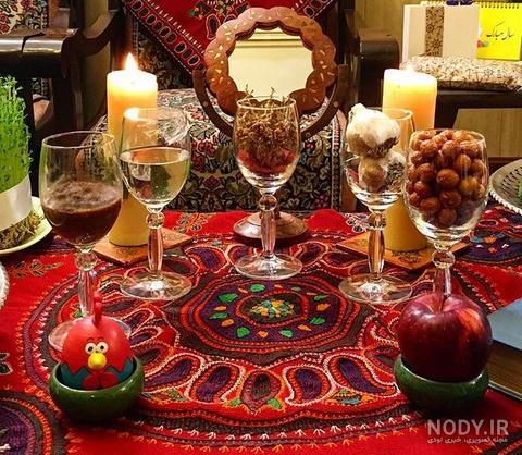 عکس سفره هفت سین موش