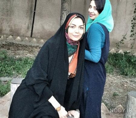 عکس لو رفته آزاده نامداری در سوئیس عکس لو رفته آزاده نامداری در سوئیس