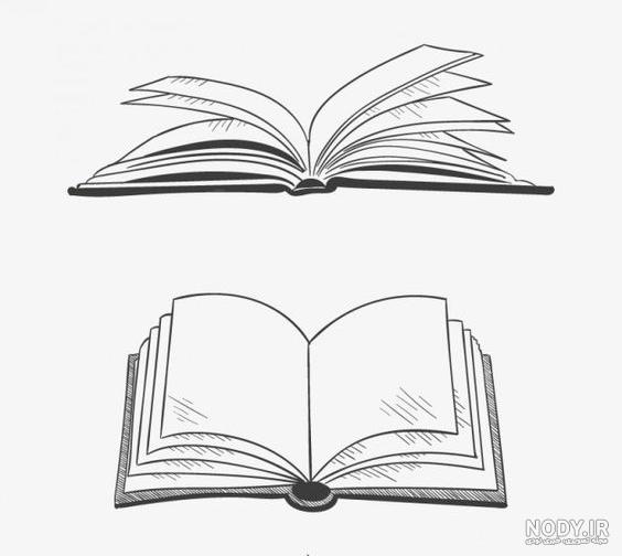 عکس نقاشی کتاب ساده عکس نقاشی کتاب ساده