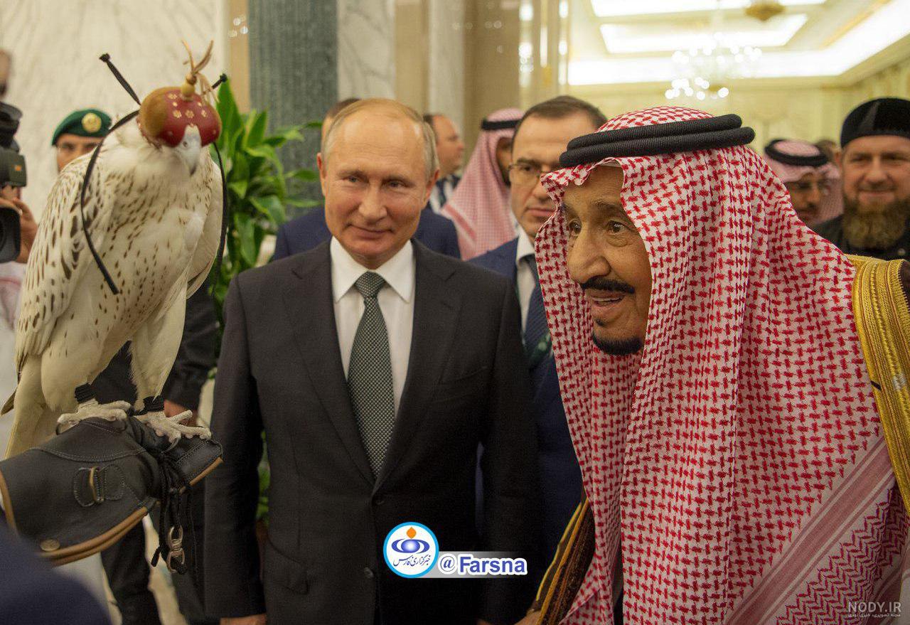 عکس پادشاه عربستان سعودی