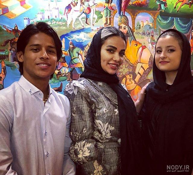 عکس پدر و مادر نیکا فلاحی عکس پدر و مادر نیکا فلاحی