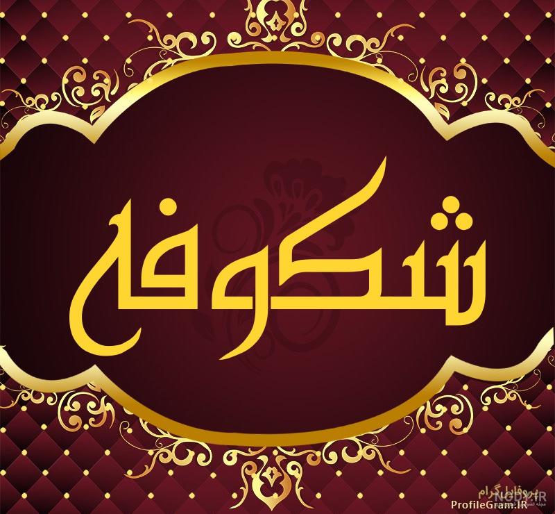 فونت اسم زینب به انگلیسی