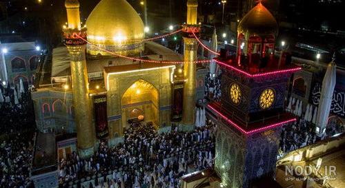 فیلم هوایی از حرم امام علی فیلم هوایی از حرم امام علی