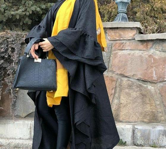 مدل مانتو بلند اندامی حریر