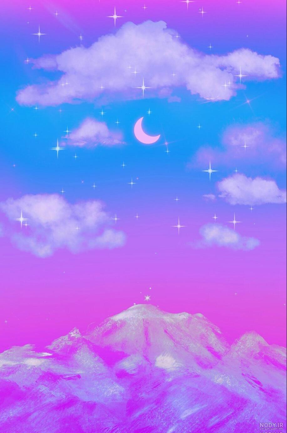 عکس از آسمان شب عکس از آسمان شب
