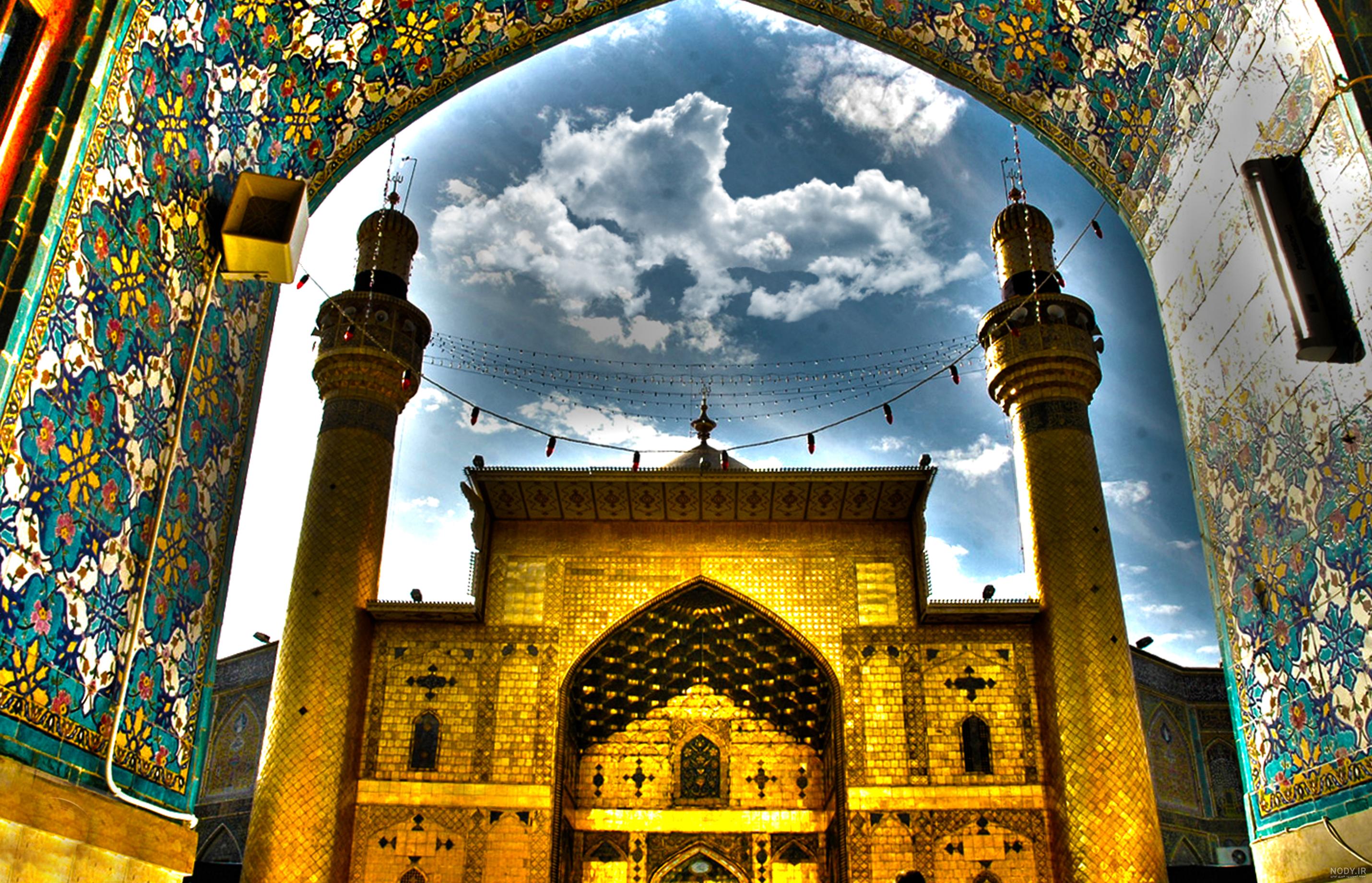 عکس ایوان طلا امام علی