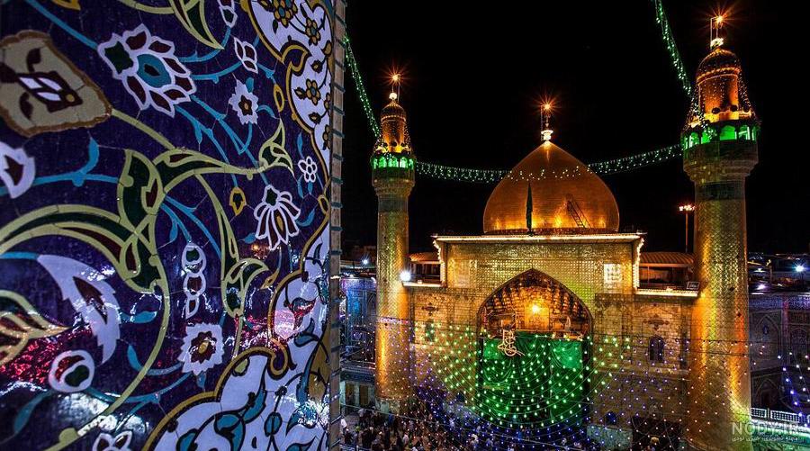 عکس حرم امام علی در نجف
