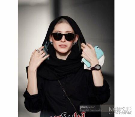 عکس فرشته حسینی در قورباغه