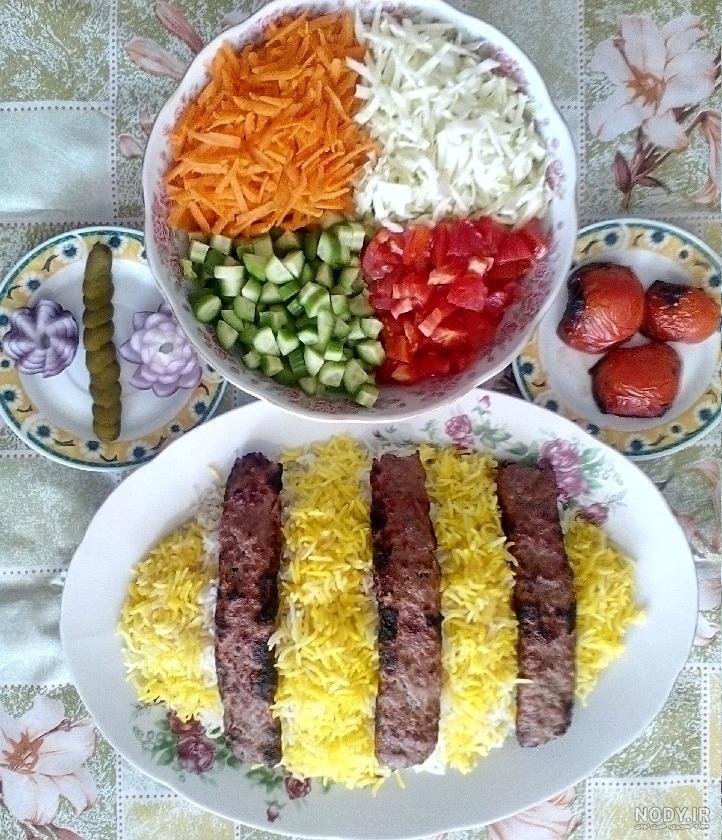 عکس کباب کوبیده و جوجه عکس کباب کوبیده و جوجه