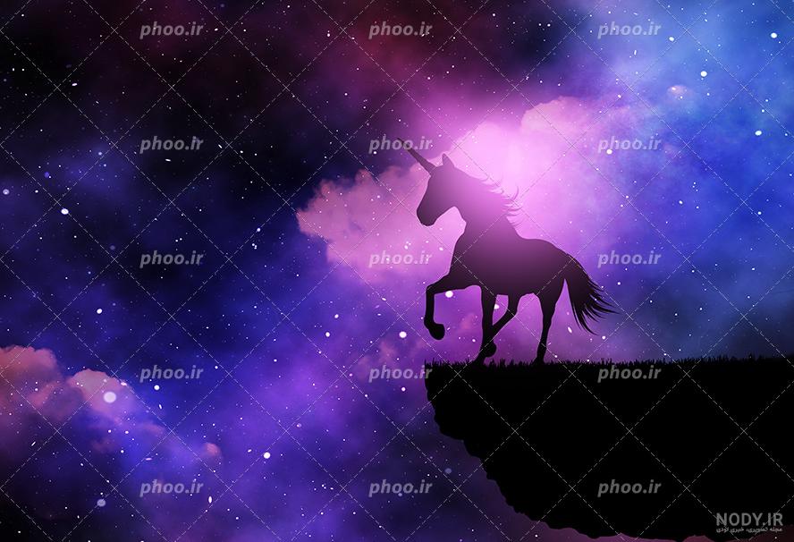 والپیپر آسمان پر ستاره والپیپر آسمان پر ستاره