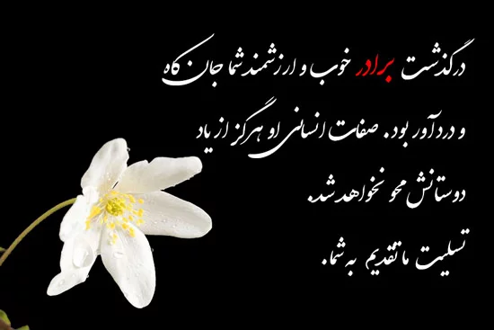 واژه تسلیت عمه واژه تسلیت عمه