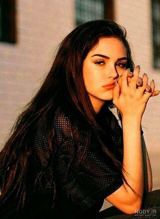  والپیپر دختر مو مشکی