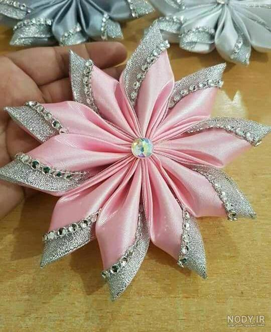آموزش گل پارچه ای برای سرویس آشپزخانه آموزش گل پارچه ای برای سرویس آشپزخانه