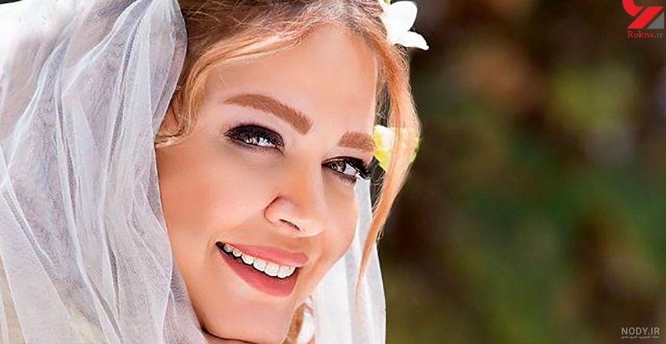 عکس بهاره رهنما با لباس عروس