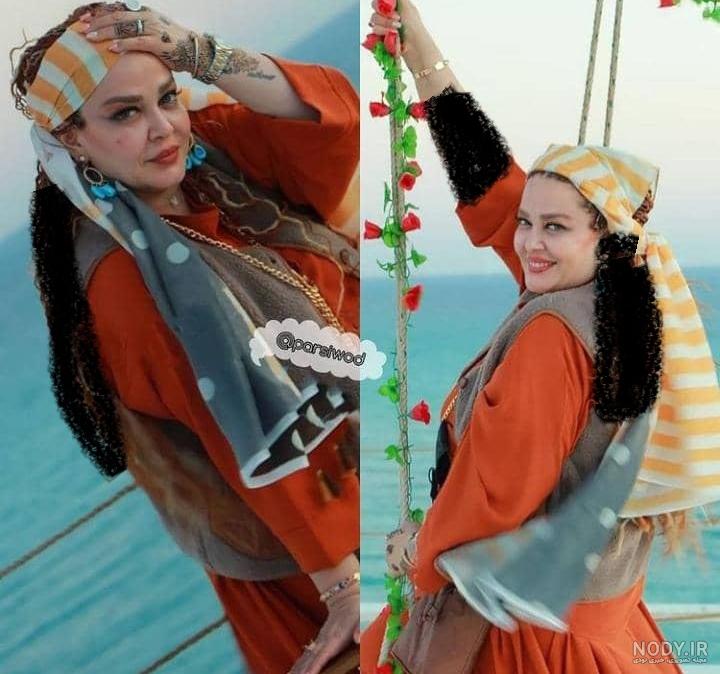عکس لباس سالگرد ازدواج بهاره رهنما