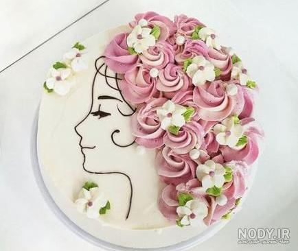 کیک تولد دخترانه فانتزی