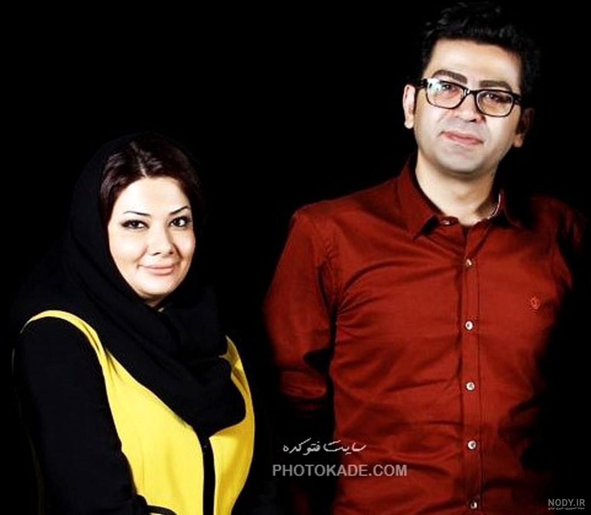 تصاویر آزاده نامداری با فرزاد حسنی