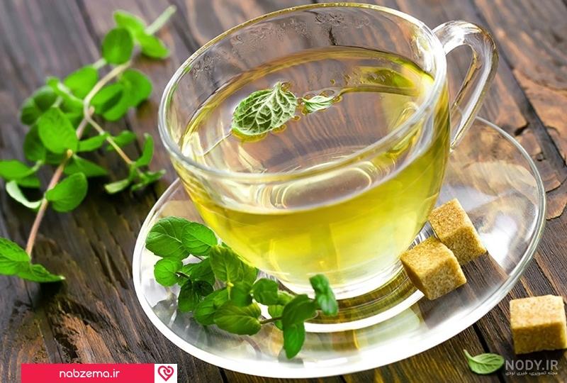 عکس از چای نعناع عکس از چای نعناع