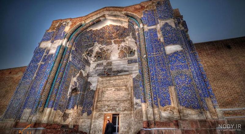 عکس مسجد کبود گنبد کلات