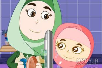 عکس کارتونی مدرسه شاد