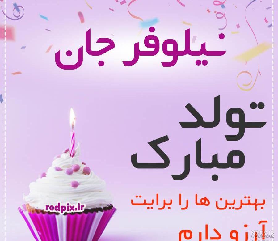 عکس کیک تولد نیلوفر جان تولدت مبارک عکس کیک تولد نیلوفر جان تولدت مبارک