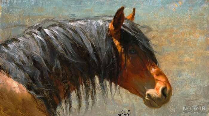 نقاشی اسب حرفه ای نقاشی اسب حرفه ای