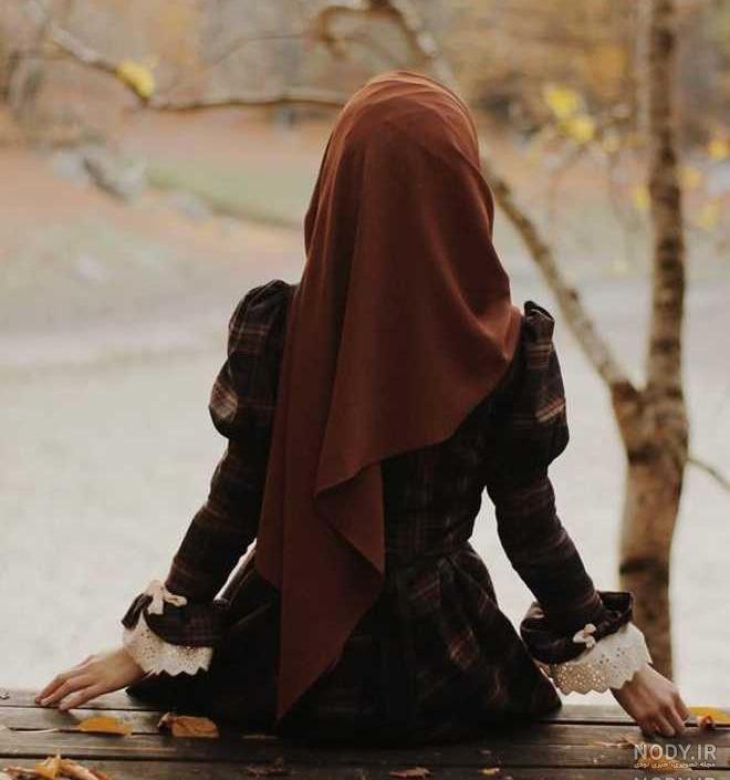 عکس دختر حجاب غمگین