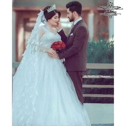 عکس عروس داماد عاشقانه جدید