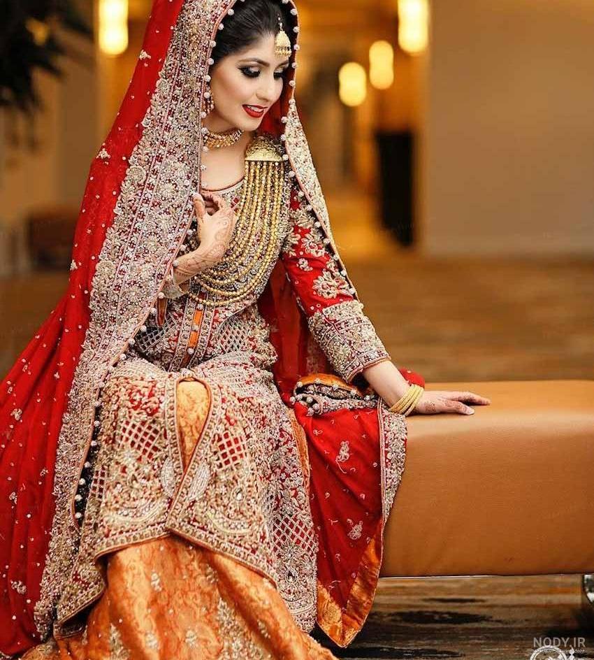عکس لباس عروس هندی