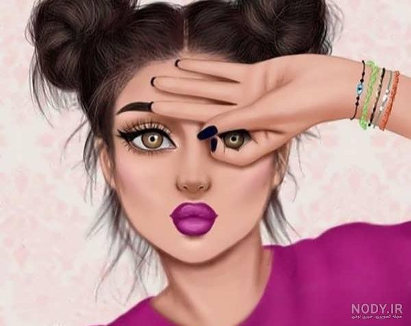 عکس پروفایل دخترانه فانتزی زیبا جدید