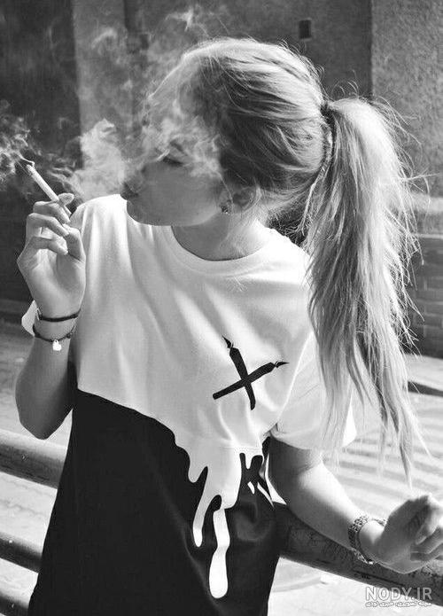 عکس پروفایل دخترونه شاخ سیگار