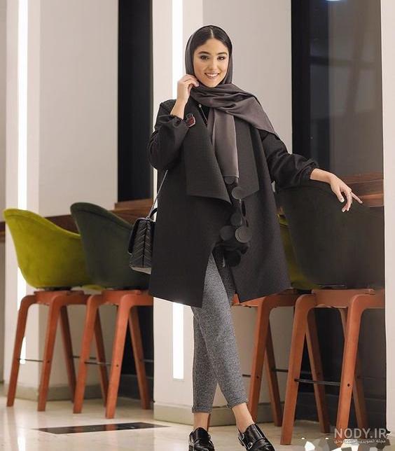 عکس مانتو کتی سیاه