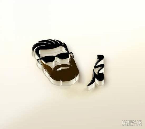 تزیین اسم محمد با گل